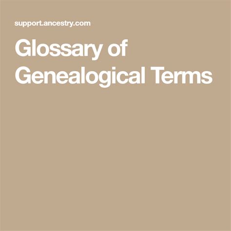 morchterms}|Morcher Genealogy .
